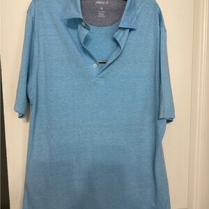 johnnie-O Men's Sky Blue Short-Sleeve Polo